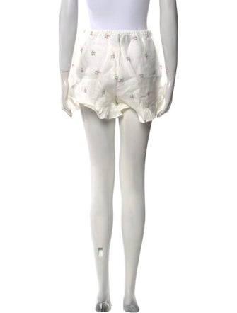 Sleeper Linen Mini Shorts