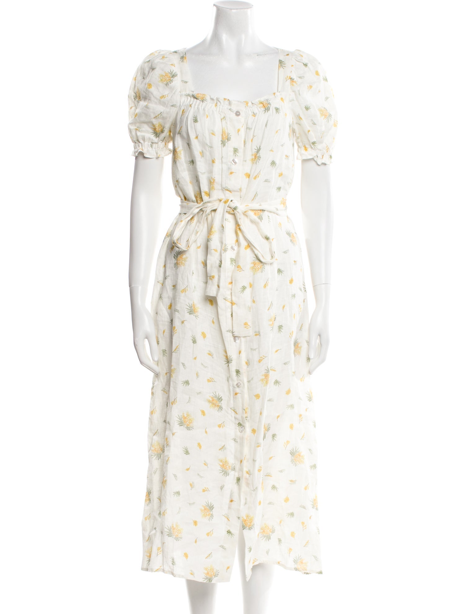 Sleeper Linen Midi Length Dress