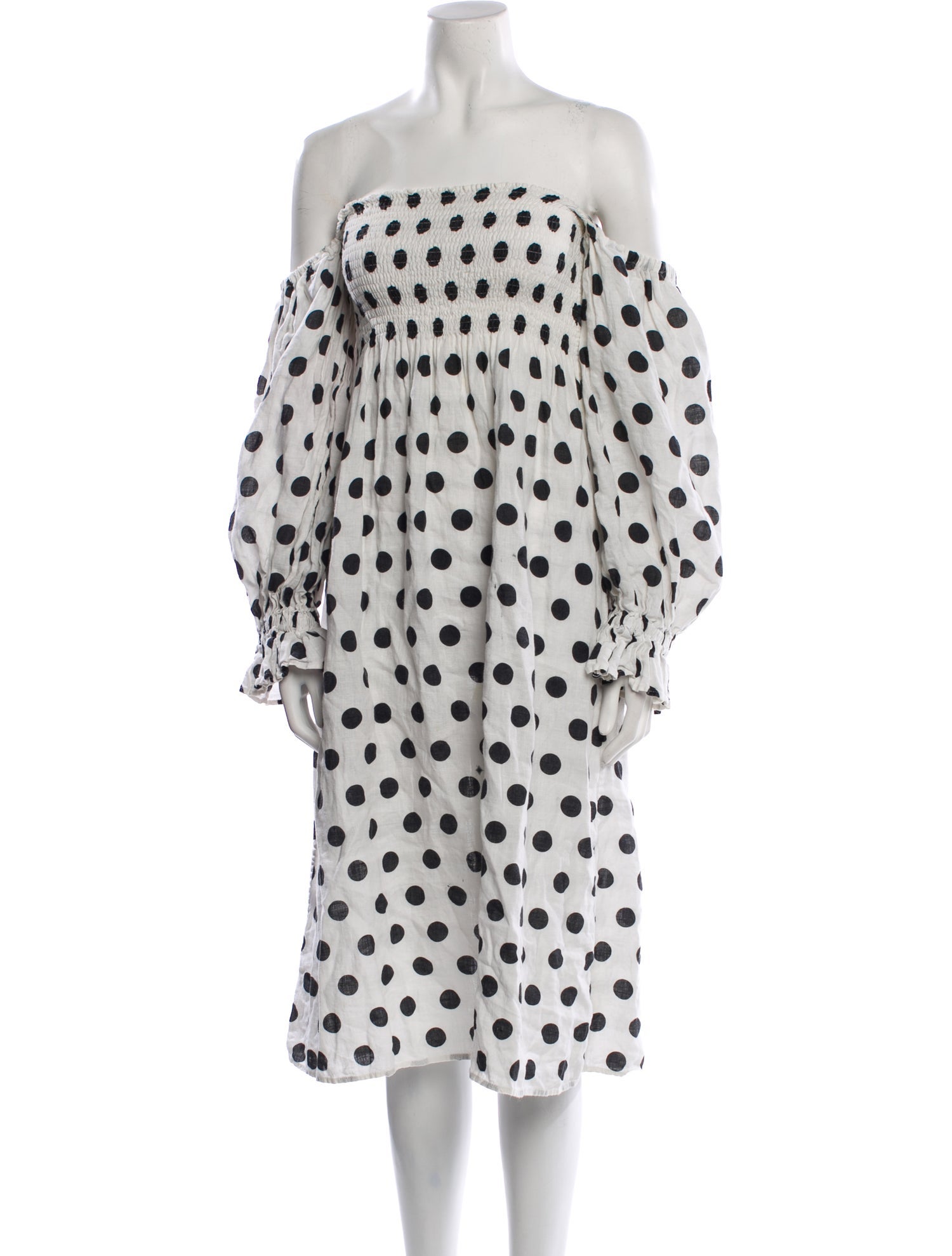 Sleeper Linen Midi Length Dress