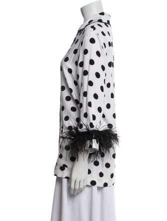 Sleeper Polka Dot Print Pajamas