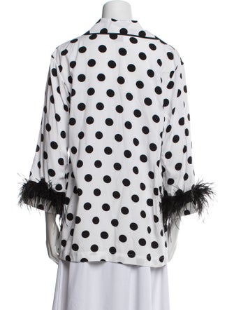 Sleeper Polka Dot Print Pajamas