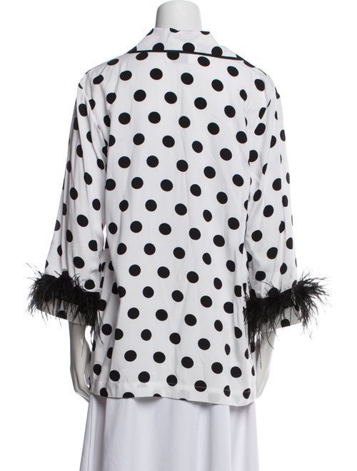 Sleeper Polka Dot Print Pajamas