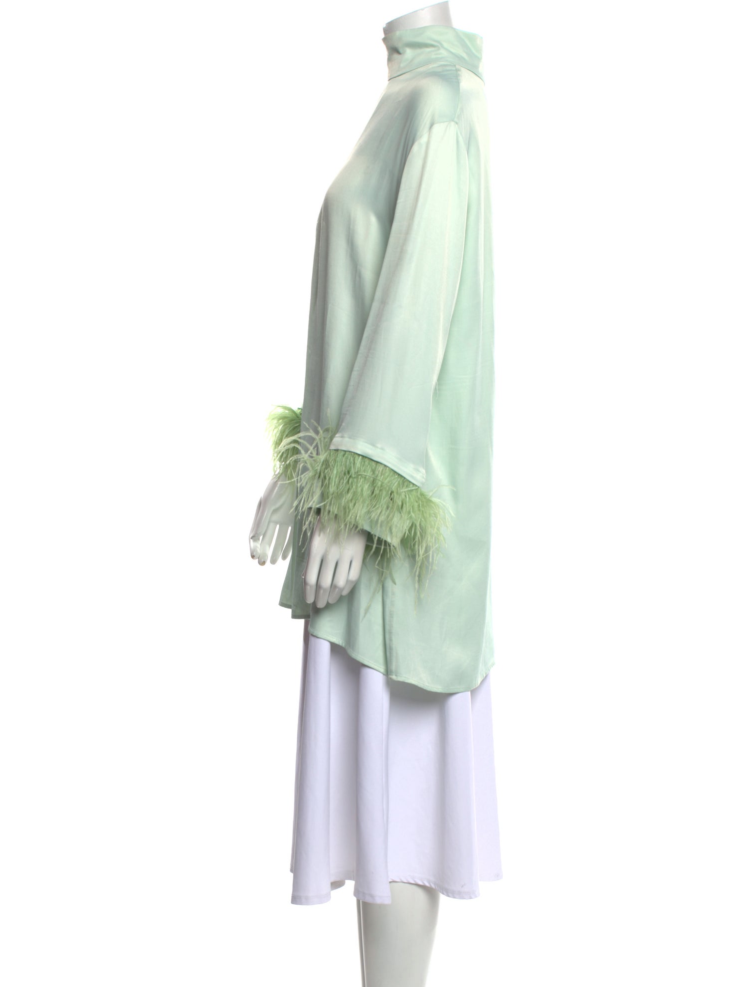 Sleeper Mock Neck Long Sleeve Tunic