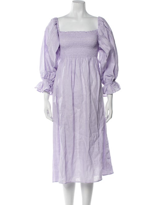 Sleeper Linen Midi Length Dress