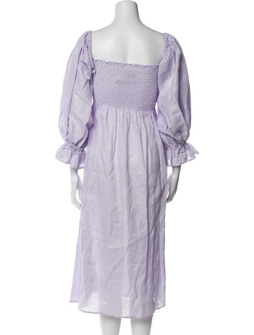 Sleeper Linen Midi Length Dress