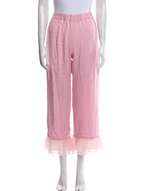 Sleeper Ruffle Embellishment Sweatpants