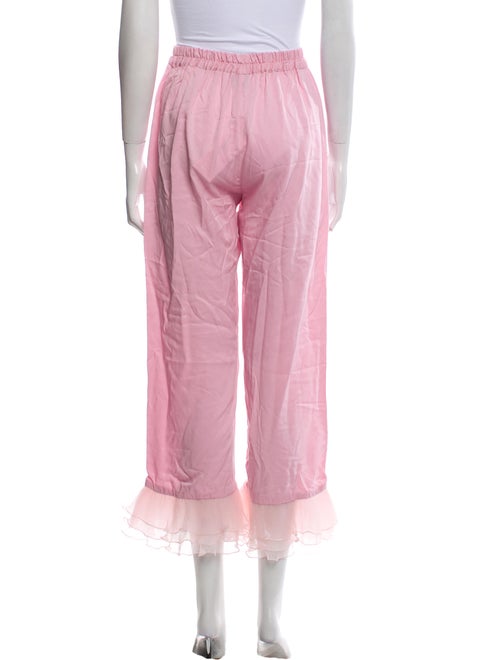 Sleeper Ruffle Embellishment Sweatpants