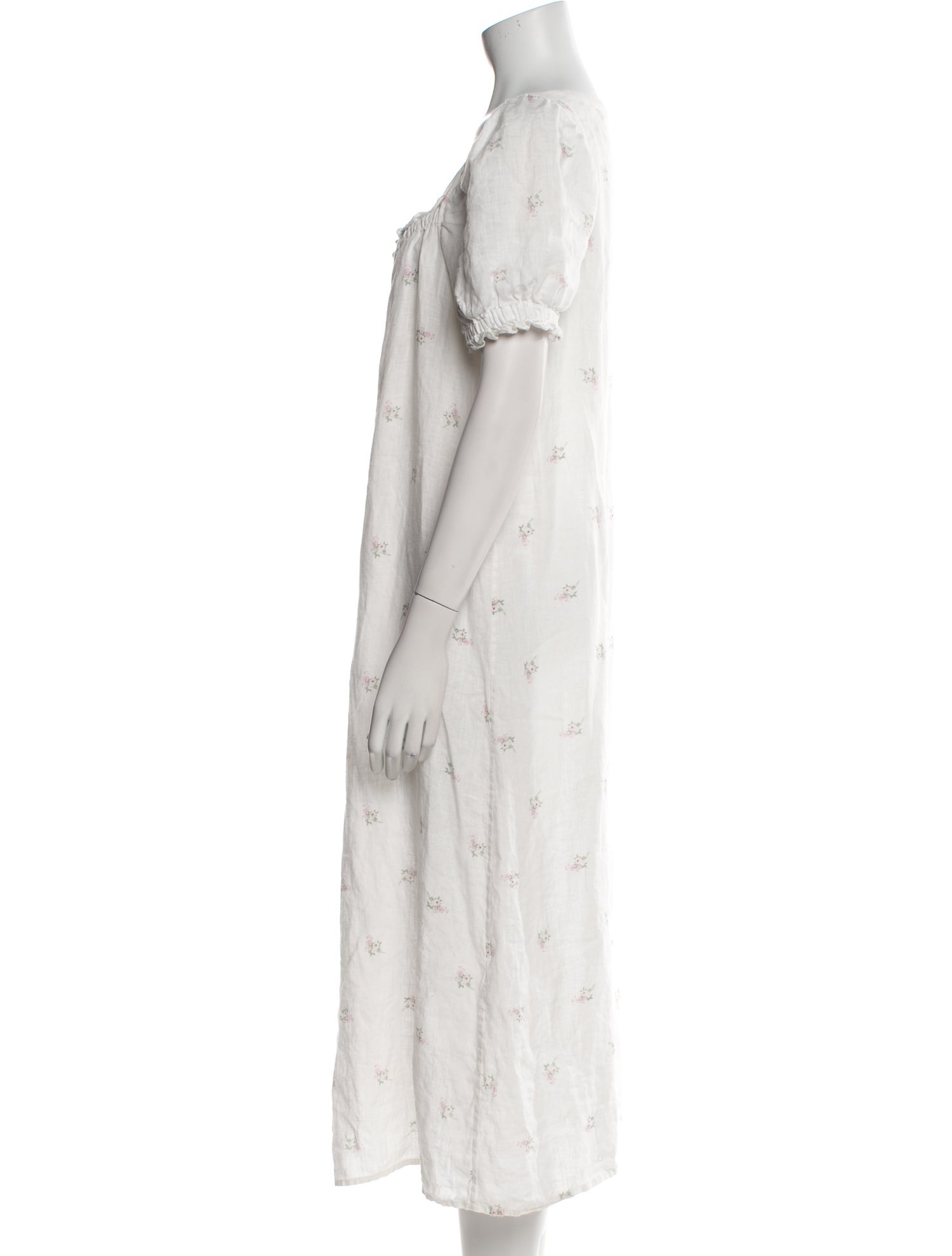 Sleeper Linen Midi Length Dress