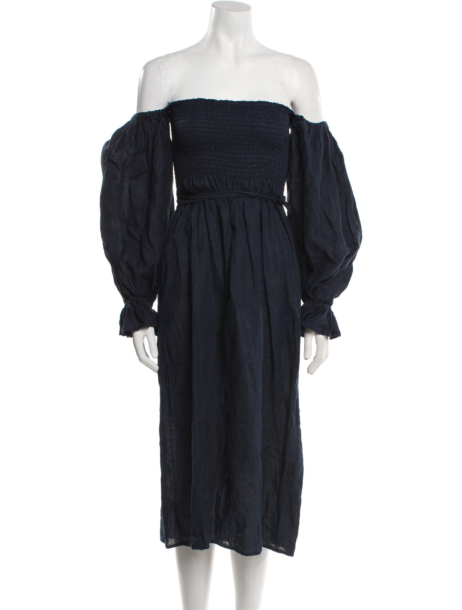 Sleeper Linen Midi Length Dress