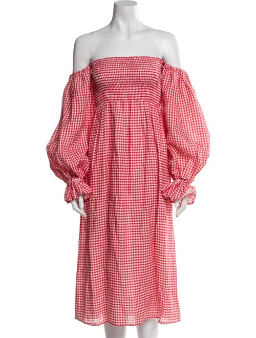 Sleeper Linen Midi Length Dress