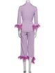 Sleeper Feather Trim Pajamas