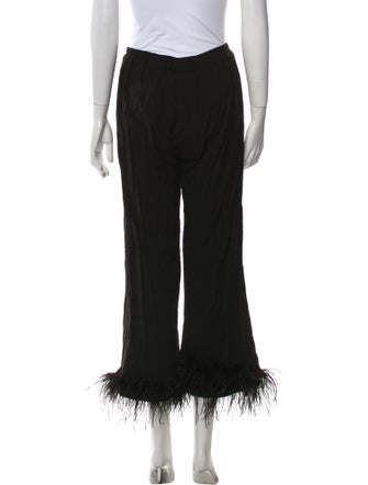 Sleeper Feather Trim Pajamas