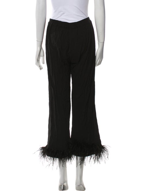 Sleeper Feather Trim Pajamas