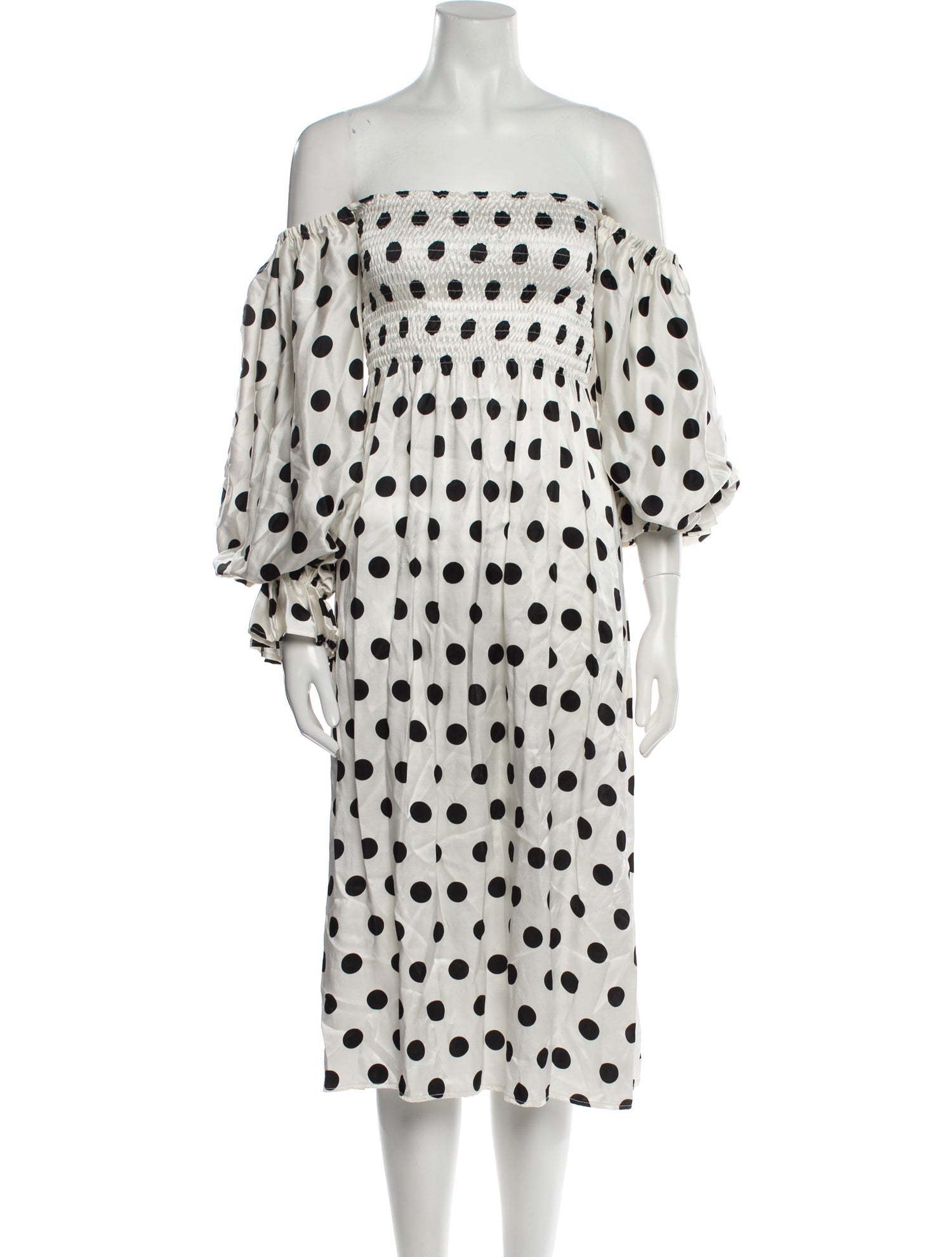 Sleeper Silk Midi Length Dress