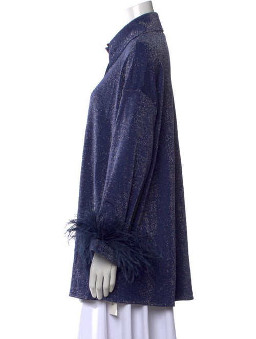 Sleeper Long Sleeve Button-Up Top