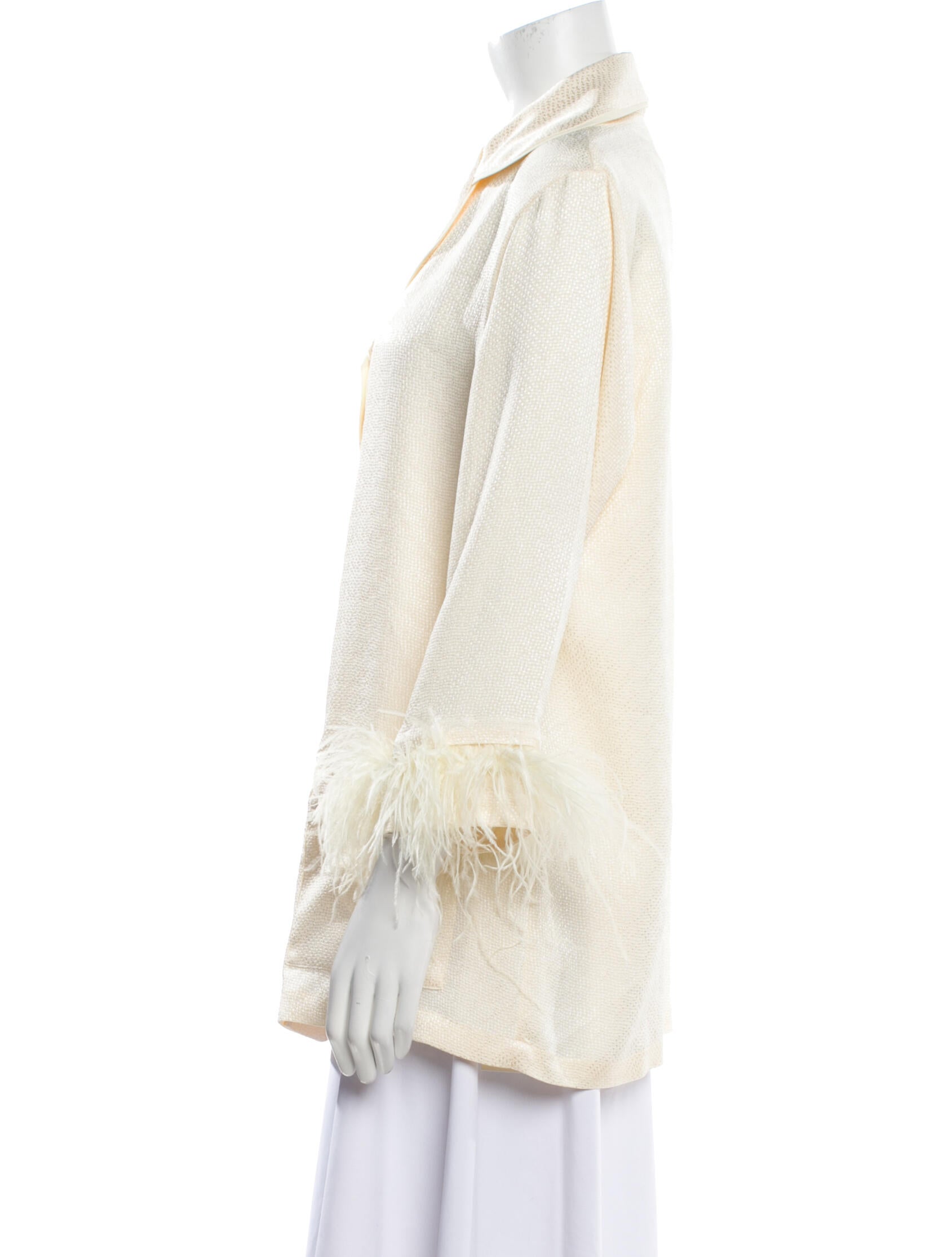 Sleeper Long Sleeve Button-Up Top