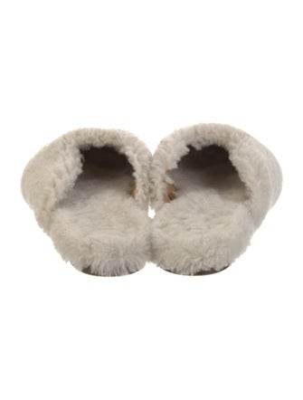 Sleeper Shearling Slides