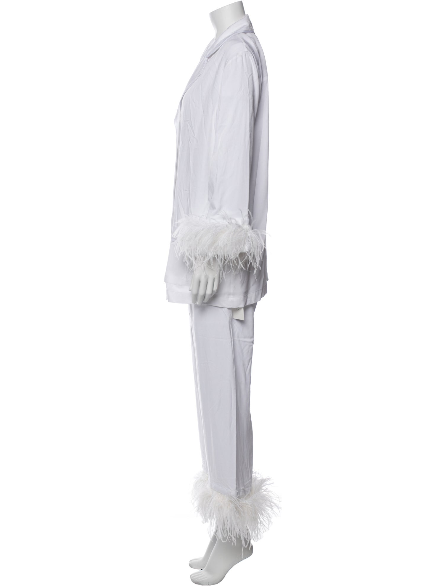 Sleeper Feather Trim Lounge Set