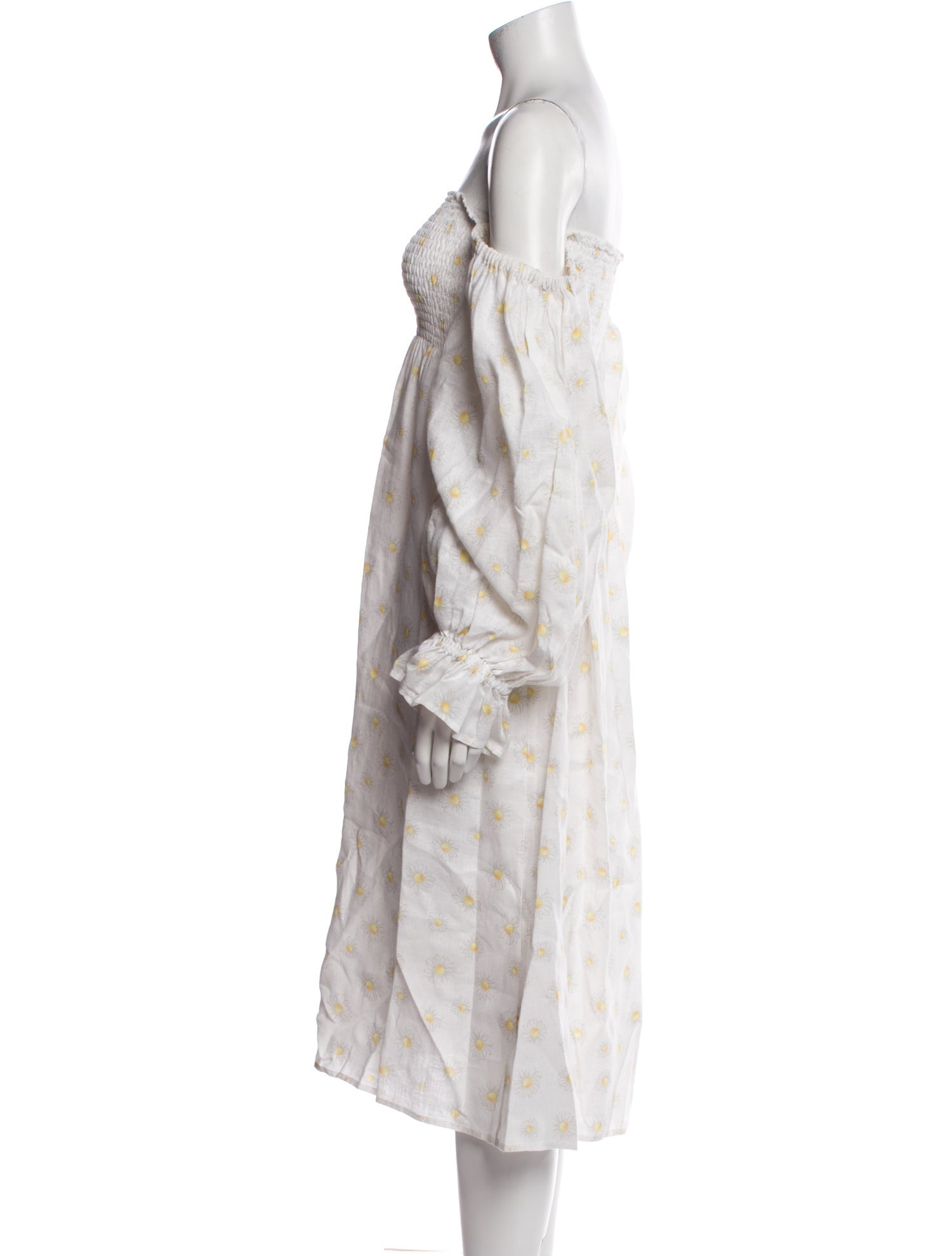 Sleeper Linen Midi Length Dress