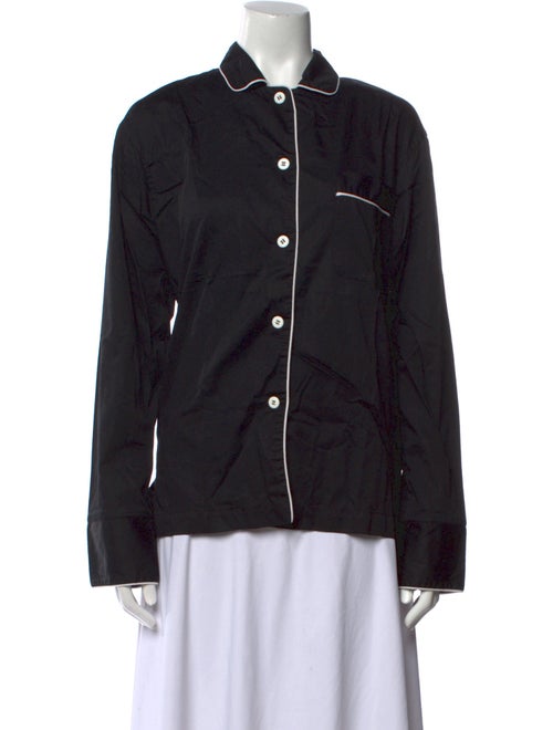 Sleeper Long Sleeve Button-Up Top