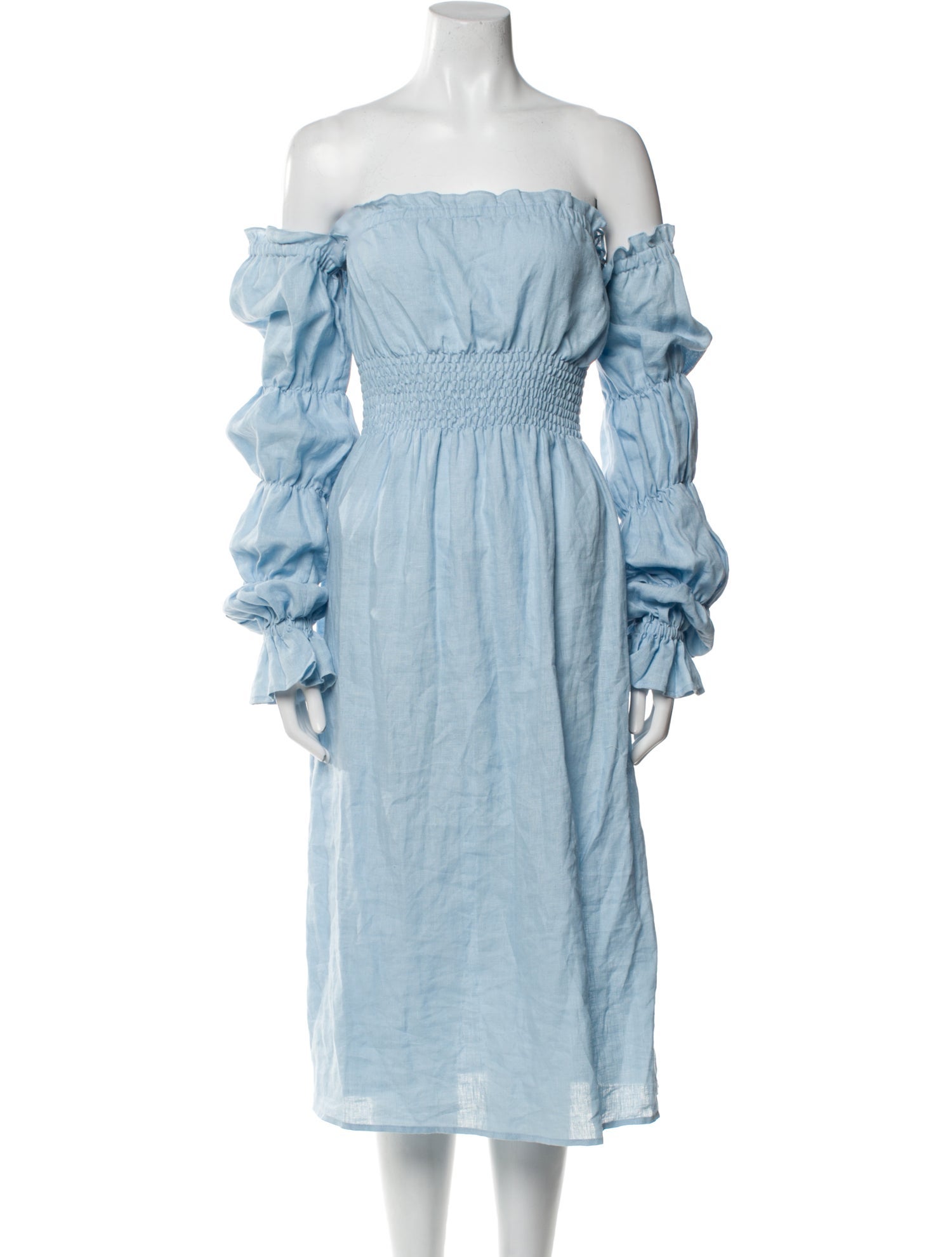 Sleeper Linen Midi Length Dress