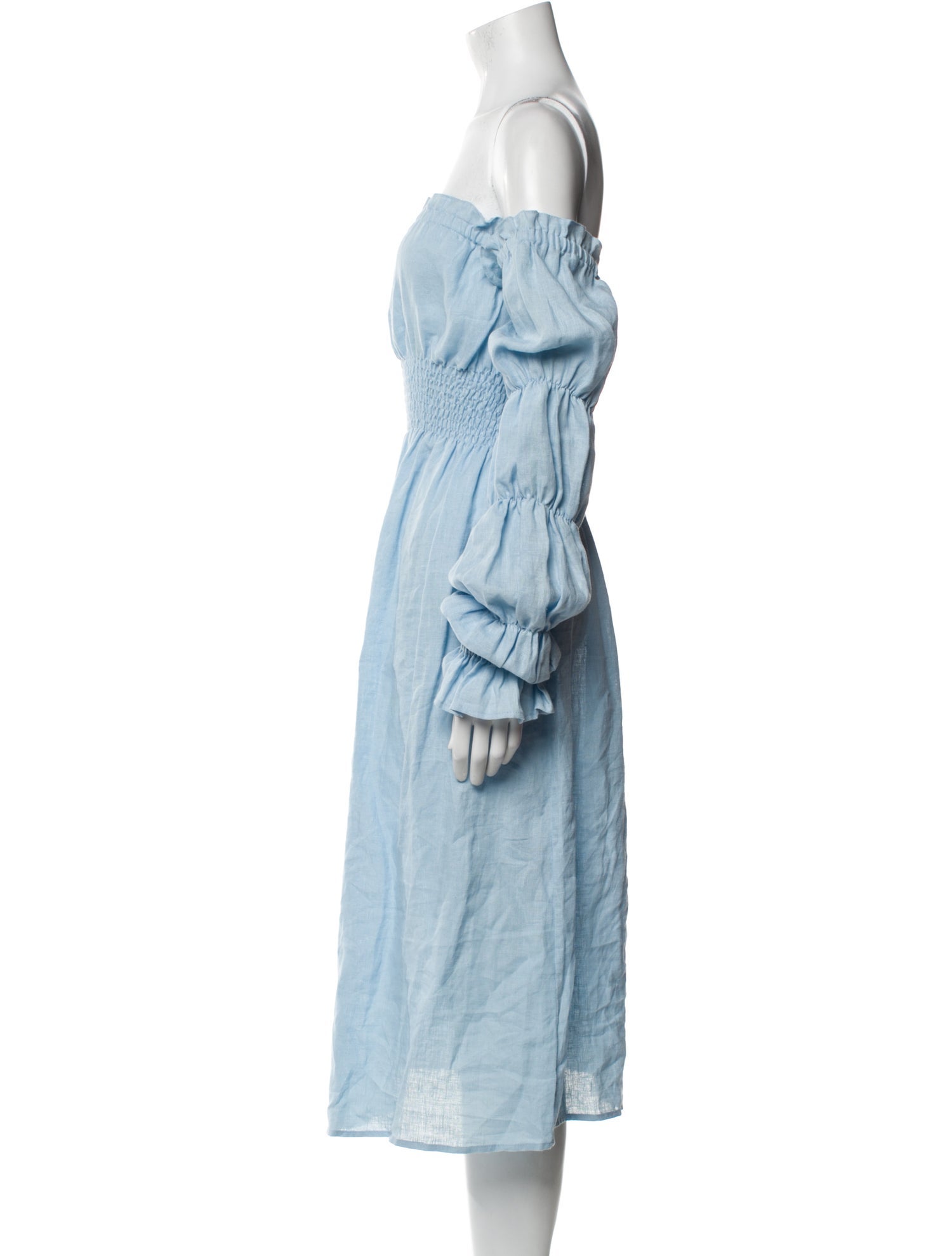 Sleeper Linen Midi Length Dress
