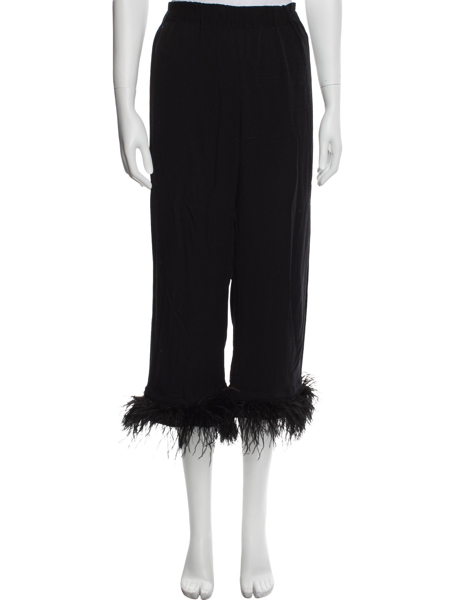 Sleeper Feather Trim Pajamas