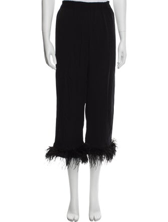 Sleeper Feather Trim Pajamas