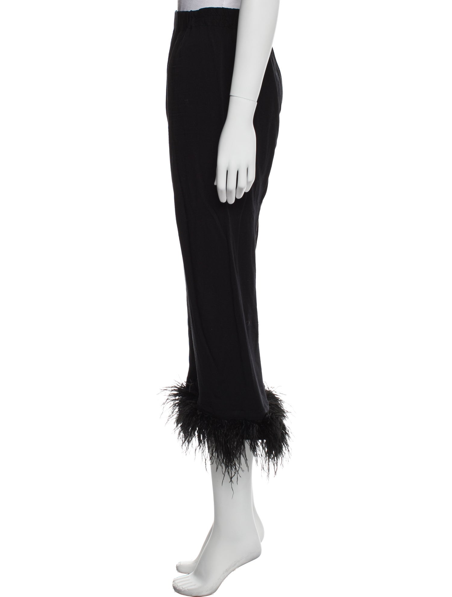 Sleeper Feather Trim Pajamas