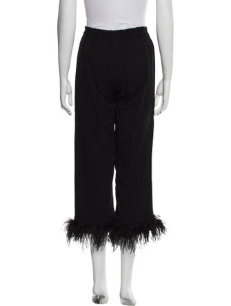 Sleeper Feather Trim Pajamas