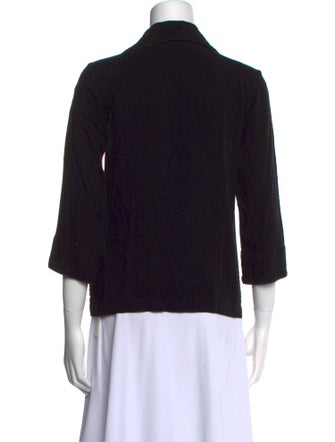 Sleeper Three-Quarter Sleeve Button-Up Top