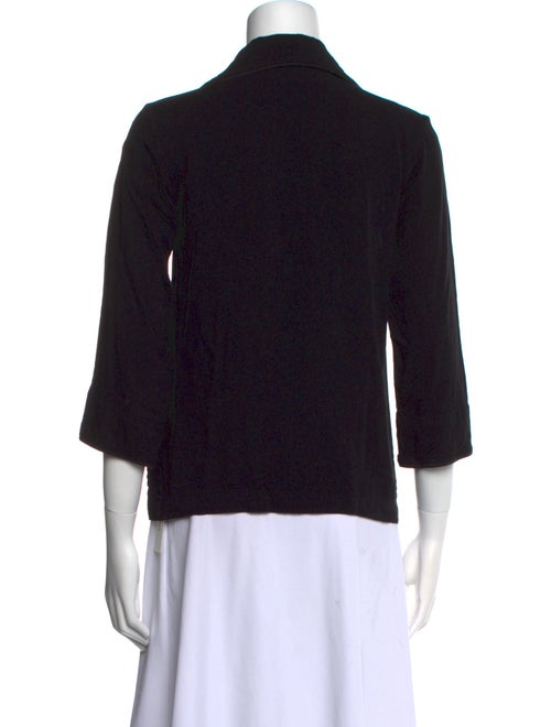 Sleeper Three-Quarter Sleeve Button-Up Top