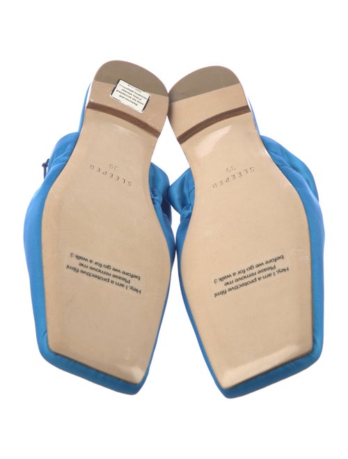 Sleeper Satin Mules