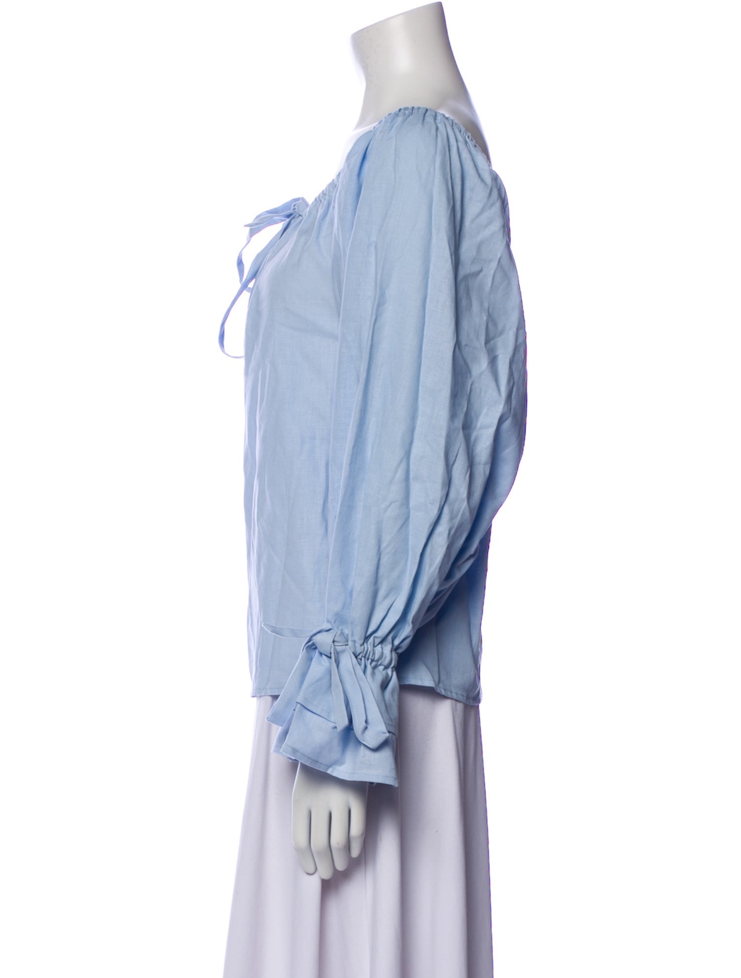 Sleeper Off-The-Shoulder Long Sleeve Blouse w/ Tags