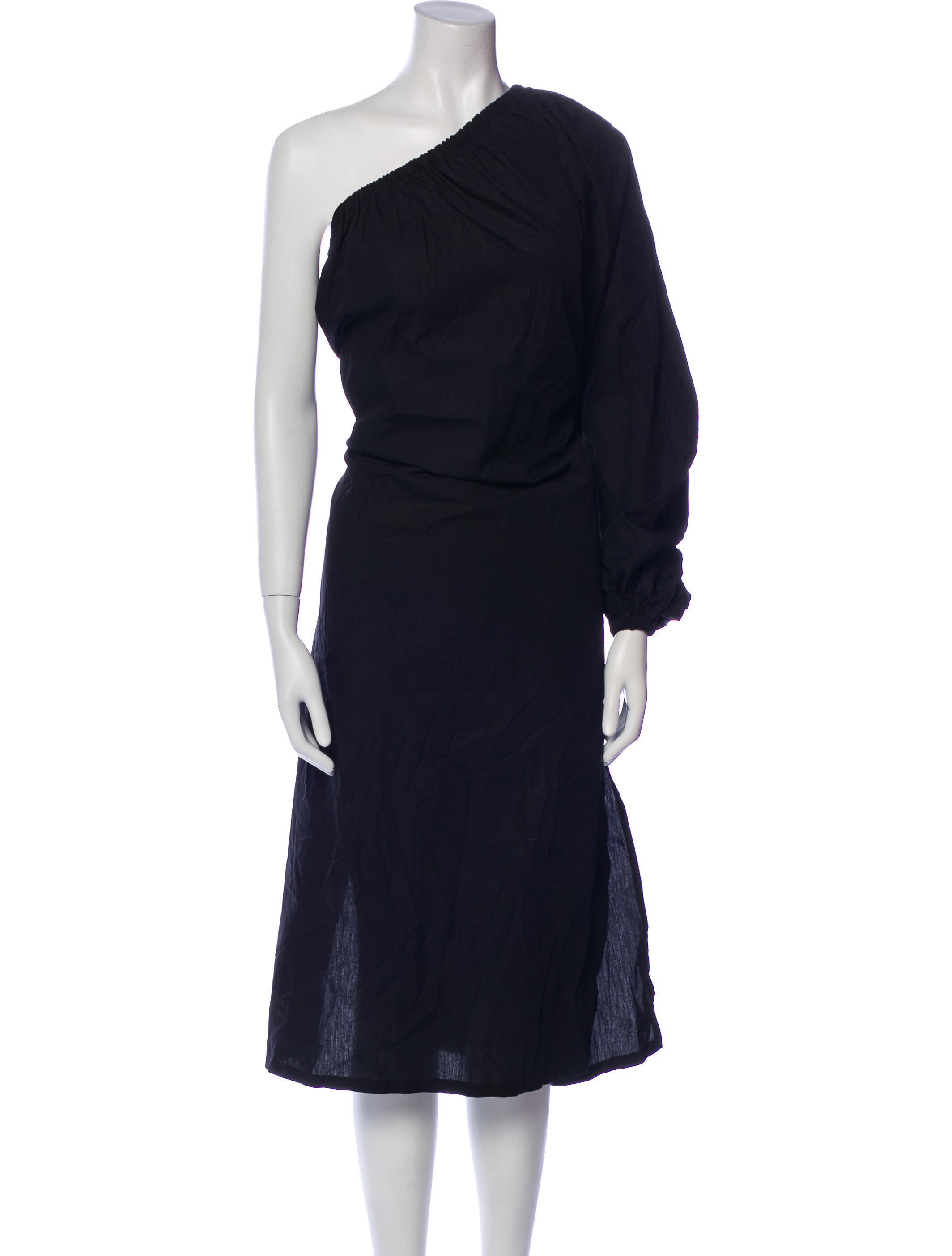 Sleeper One-Shoulder Midi Length Dress w/ Tags