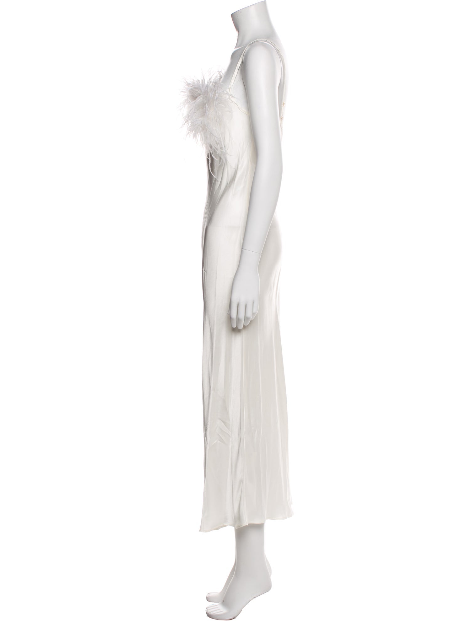 Sleeper Square Neckline Long Dress w/ Tags