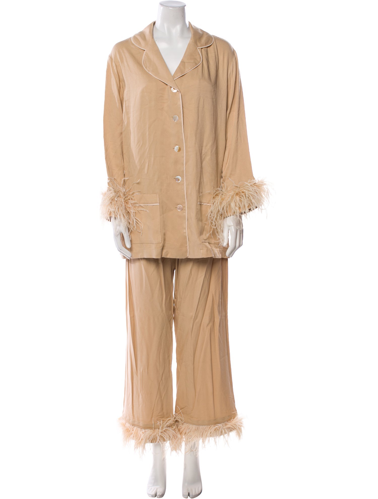 Sleeper Fur Trim Lounge Set w/ Tags