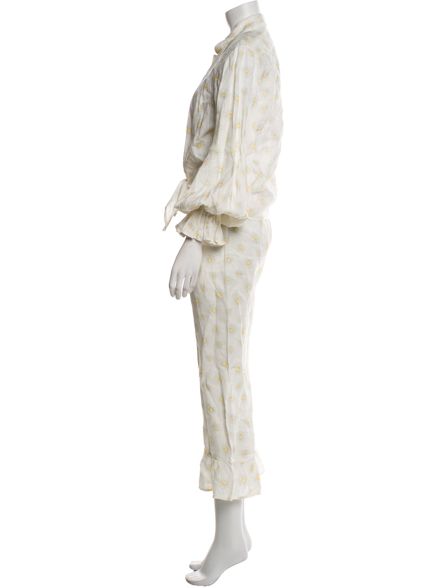 Sleeper Linen Floral Print Set