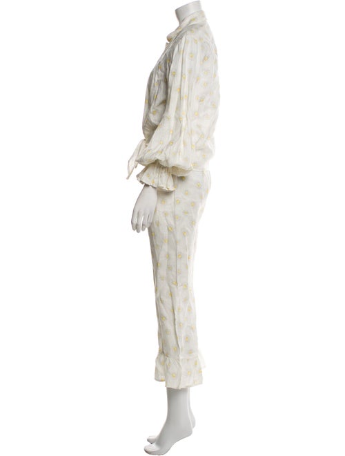 Sleeper Linen Floral Print Set