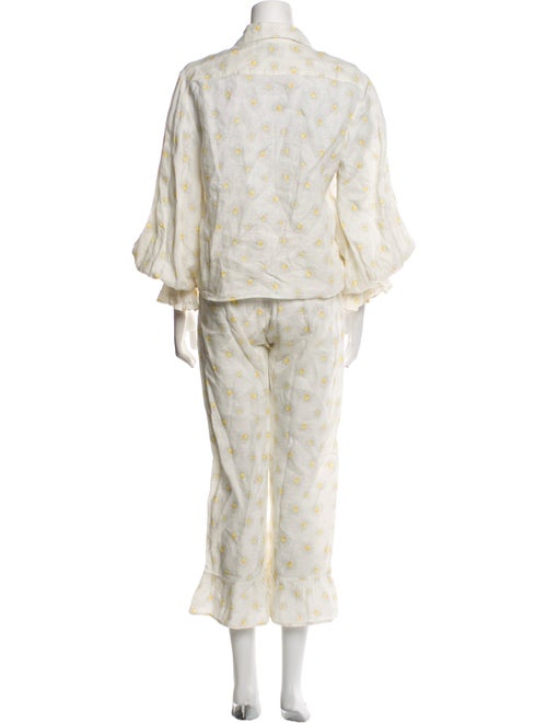 Sleeper Linen Floral Print Set