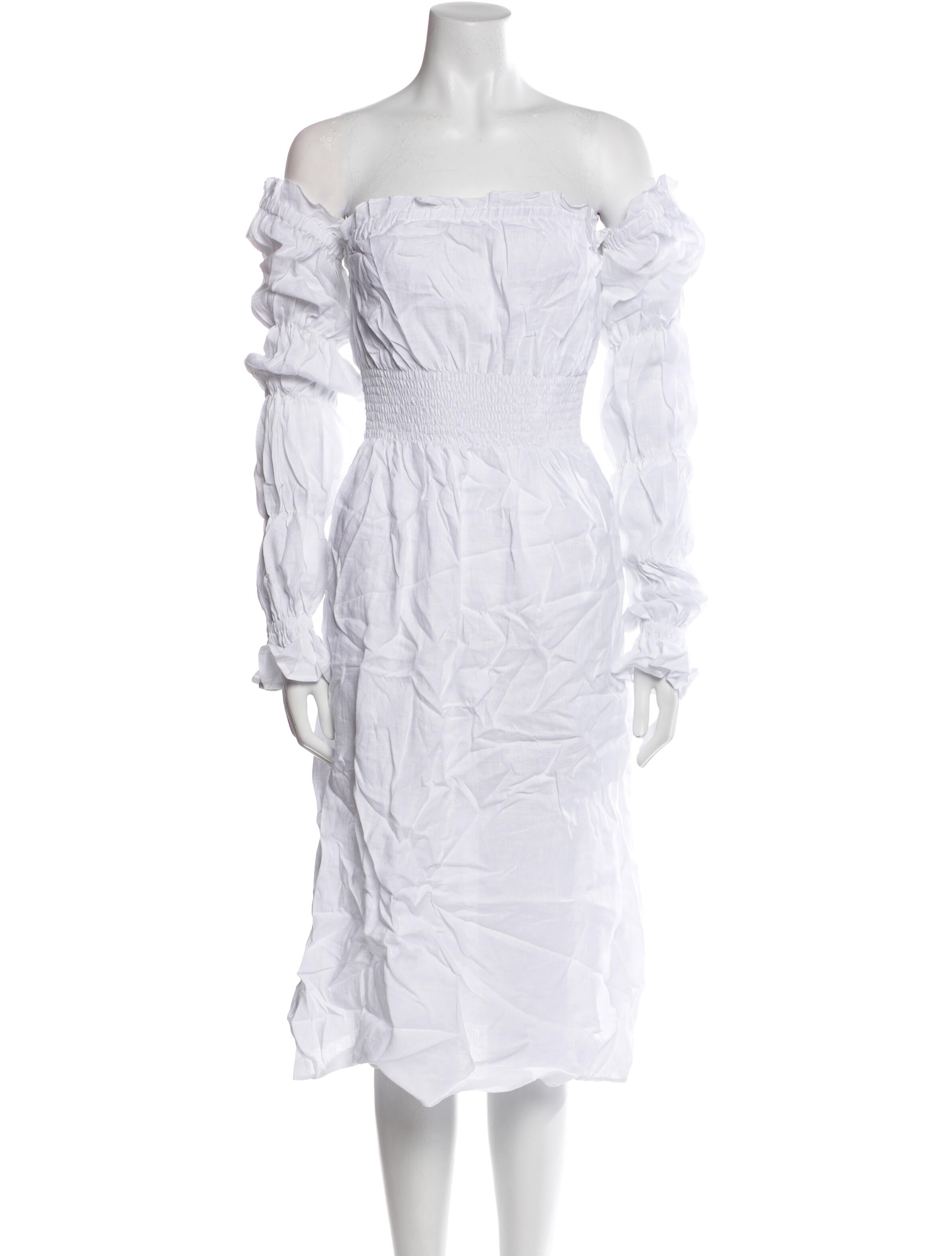 Sleeper Linen Knee-Length Dress