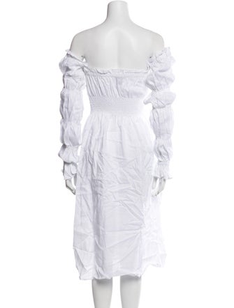 Sleeper Linen Knee-Length Dress