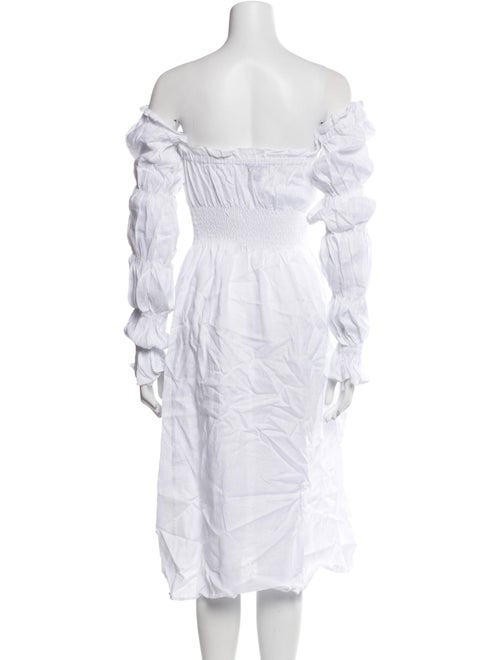 Sleeper Linen Knee-Length Dress