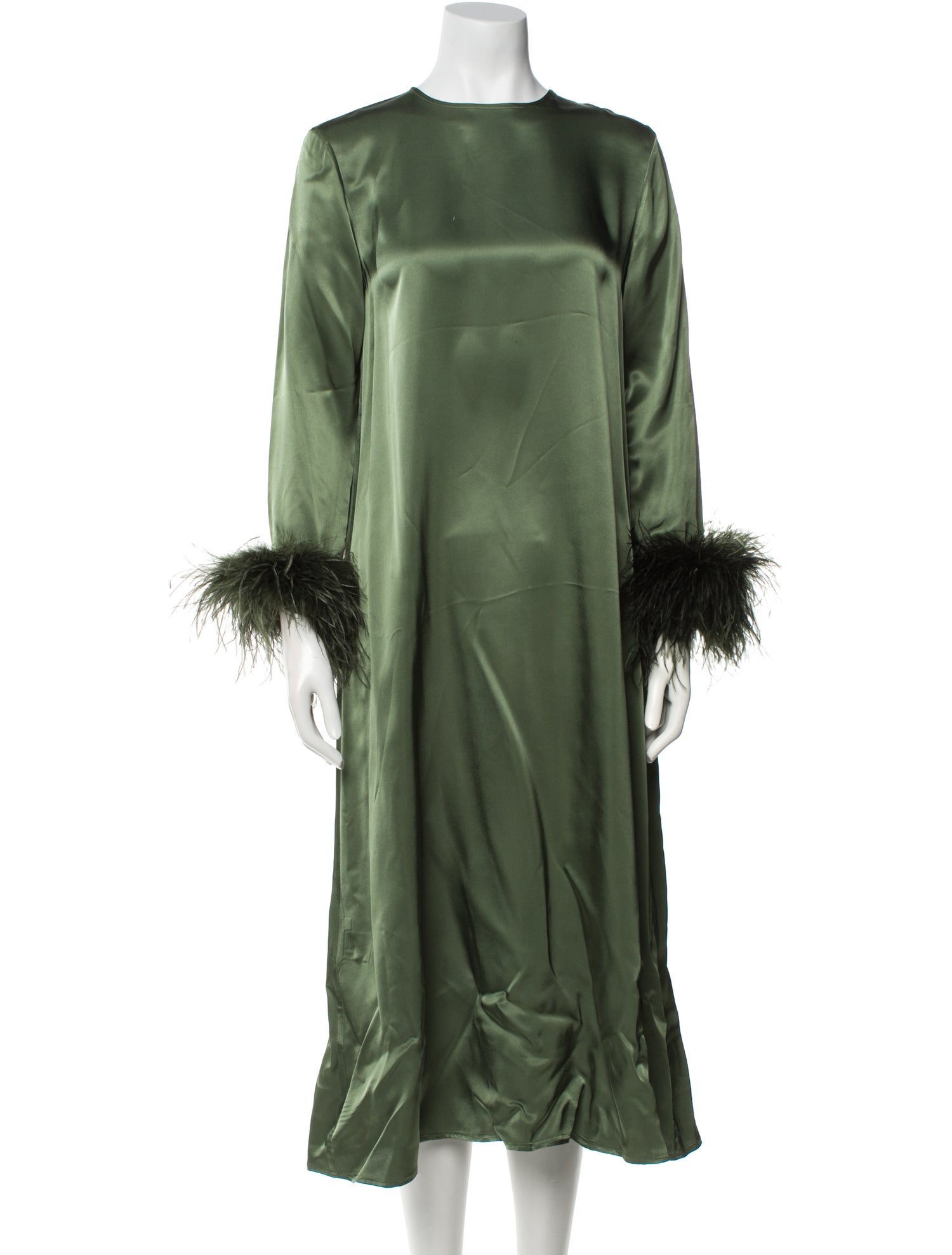 Sleeper Feather Trim Nightgown