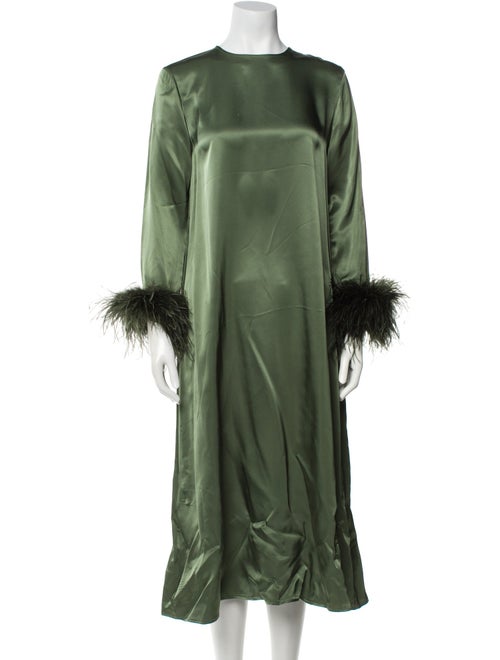 Sleeper Feather Trim Nightgown