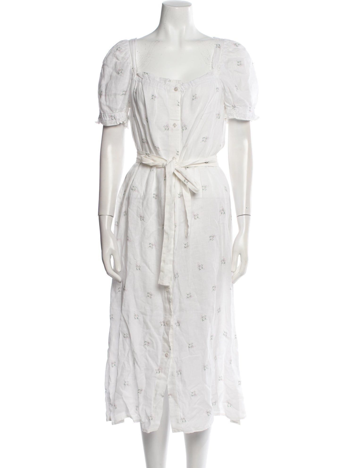 Sleeper Linen Midi Length Dress