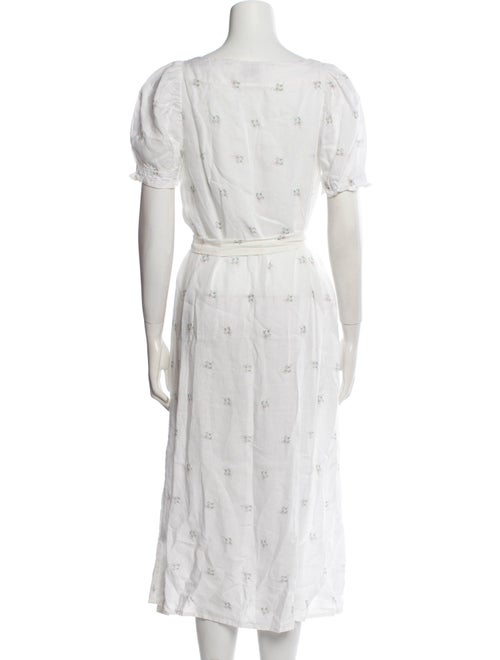 Sleeper Linen Midi Length Dress