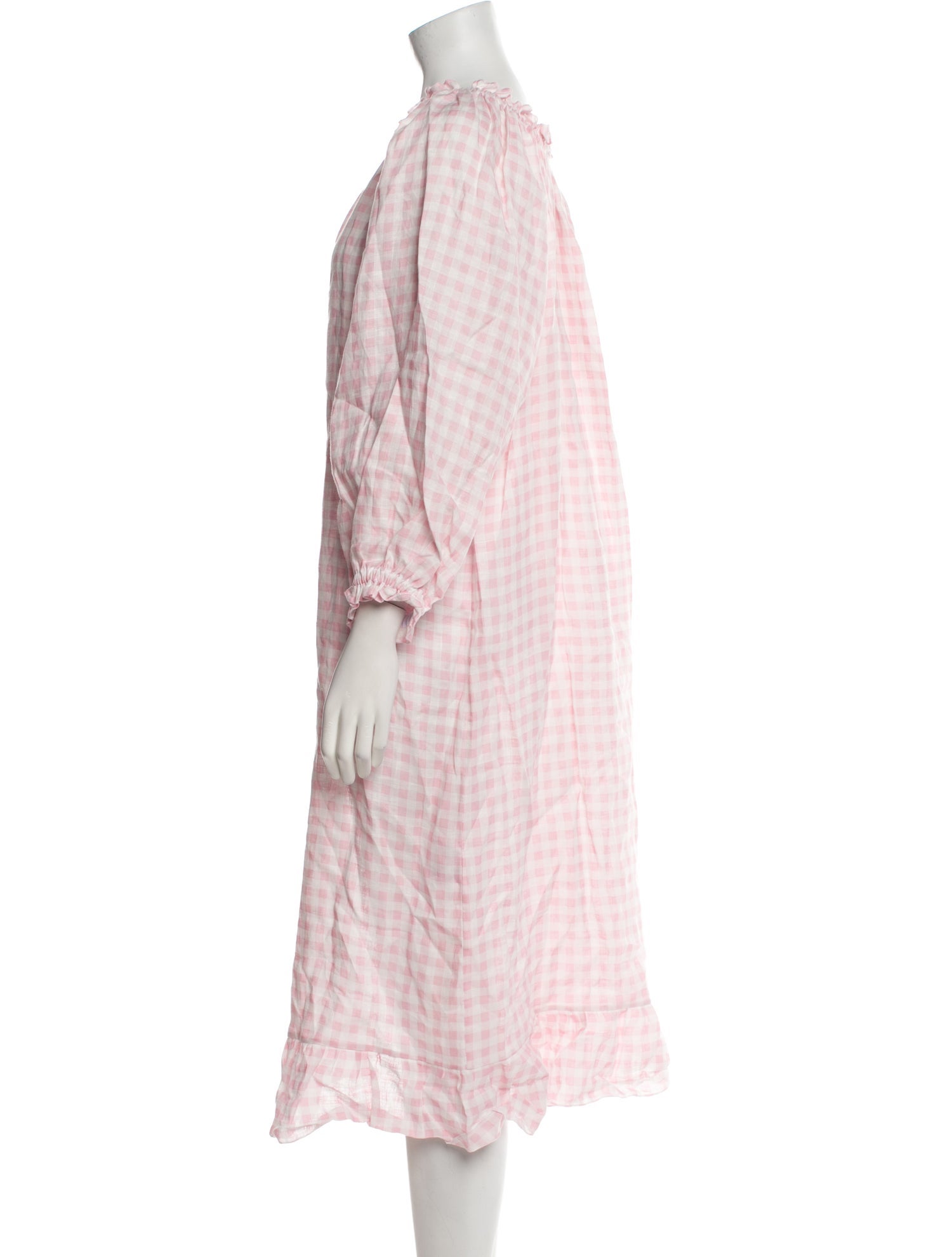 Sleeper Linen Plaid Print Pajamas w/ Tags