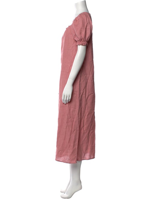 Sleeper Linen Midi Length Dress
