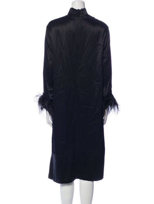 Sleeper Feather Trim Robe